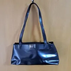 DOUBLE M ブラック ショルダーバッグ