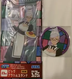 ダンダダンセガラッキーくじ ビッグアクリルスタンド ビッグ缶バッジ 星子