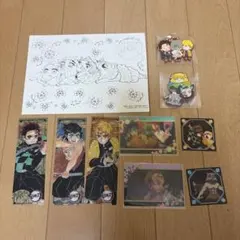 鬼滅の刃　かまぼこ隊　しおり　ラバーキーホルダー　まとめ売り