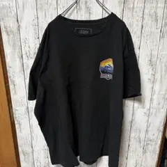 USA vintage 90s グラフィック　ブラック　ゆるだぼカットソー