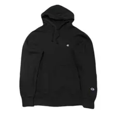 Champion プルオーバー スウェットパーカー ブラック チャンピオン裏起毛