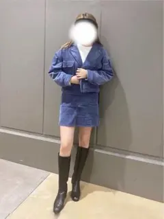 ブルゾンスカートセットアップ【フリースマート】