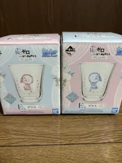 Re:ゼロ グラス 2個セット レムとラム