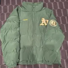 Perushu × MLB 中綿ダウンジャケット