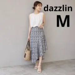 dazzlin ダズリン アシンメトリー レース ロングスカート フレアスカートのサムネイル