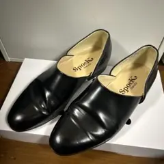 Spock haruta ブラックレザー ローファー