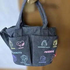スヌーピー 2wayトートバッグ ダークグレー ROOTOTE