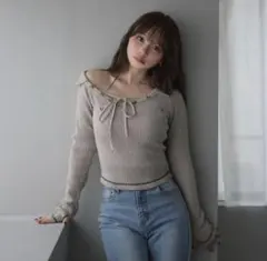 andmary Mary turtle knit tops - メルカリ