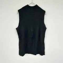 212 COLLECTION【L】ブラック ノースリーブ トップス シンプル