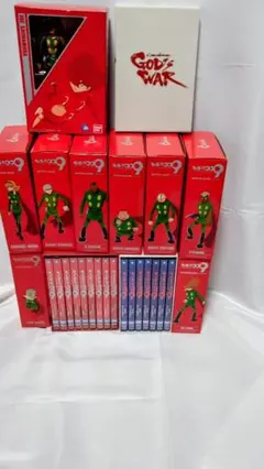 サイボーグ009 DVD全巻 初回限定フィギュア9体 BOX付 2026年最新】サイボーグ009 フィギュア DVDの人気アイテム - メルカリ