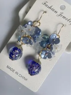 Flower beads×ドーム*ピアス イヤリング - メルカリ