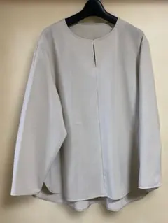 23区　ベージュ 長袖シャツ サイズ38