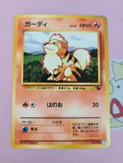 ●美品　ポケモンカード　旧裏　ガーディ　イントロパック