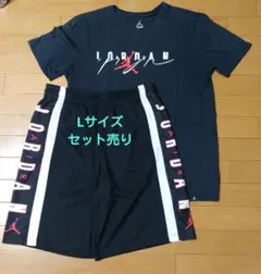 Jordan Lサイズ ブラック Tシャツ パンツ セット