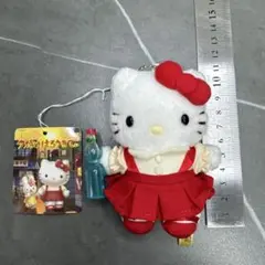 ハローキティ　ぬいぐるみ　マスコット　夕焼け　サンリオ　サイダー