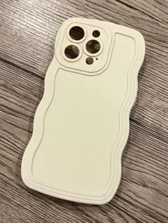 新品未使用　iPhoneケース　13pro オフホワイト