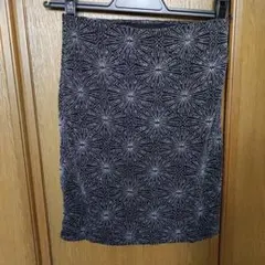 H&M DIVIDED タイトスカート XS 黒白