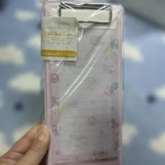 【最終価格】リトルツインスターズ クリップボードメモ【キキララ】