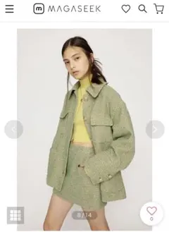 SLY MULTI COLOR TWEED ジャケット