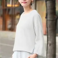 ローリーズファーム シャギーボートプルオーバー