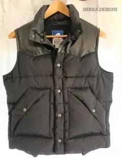 美品 SIERRA DESIGNS ブラック ダウンベスト S/Mのサムネイル