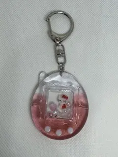 たまごっち型シェイカーキーホルダー