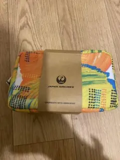 JAPAN AIRLINES トラベルポーチ ハンドクリーム用