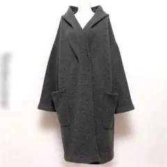 VERSEAU ヴェルソー 中綿フーディーコート ブラック S 美品 - メルカリ
