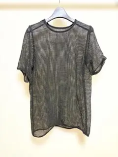 【MAISON SPECIAL】 メッシュ ブラック Tシャツ