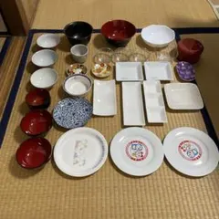 レインボーミニミニどんぶり　餃子皿セット　非売品11点セット　天下一品オリジナル レインボーミニミニどんぶり 餃子皿セット 非売品11点セット 天下一品
