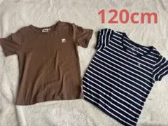 キッズ夏服Tシャツ２点セット 120cm FILA Arnold palmerのサムネイル