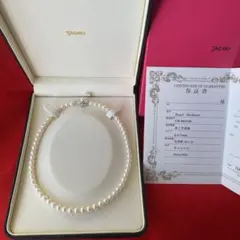 保証書付TASAKI あこや真珠Pearl Necklace