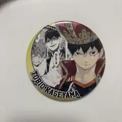 ハイキュー 缶バッジ コレクション HEROES ヒーローズ 影山飛雄 王冠