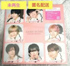 未再生 なにわ男子 HARD WORK 期間生産限定 スキスギるエディション