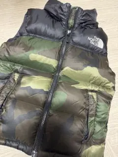 THE NORTH FACE ヌプシ ダウンベスト カモフラ 迷彩
