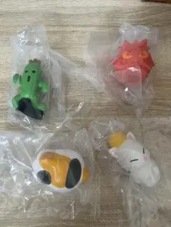 FF14 ミニオンマスコットコレクション　4種セット　モーグリ　ファットキャット