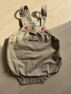 ミキハウス サロペット サイズS ベージュ