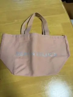BEAN & DELUCA ピンクトートバッグ Mサイズ