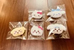 ちいかわ サンリオ シークレットヘアクリップ 前髪クリップ ハチワレ