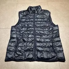 Uniqlo ユニクロ　ウルトラライトダウンベスト　紺　ネイビー　2021 L