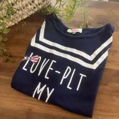 ピンクラテ半袖Tシャツ XS