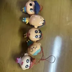 ［早い者勝ちデータ］クレヨンしんちゃん ストラップ 5種セット すき家のサムネイル