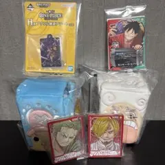ワンピース一番くじ　プロモカード、マルチカードケース、アクリルスタンド