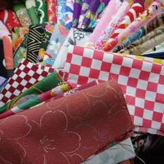 24✕15cmサイズ和柄生地ハギレ50枚セット