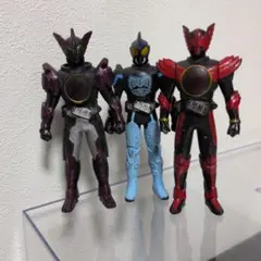 絶版☆超貴重☆仮面ライダー55周年☆食玩仮面ライダーオーズフィギュア3体セット