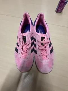 adidas ガゼル JI7007 ピンク スエード スニーカー 28cm - メルカリ