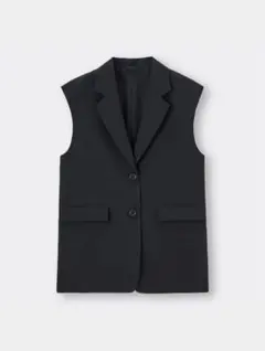 GU オーバーサイズテーラードベスト