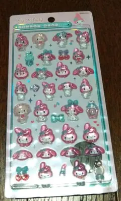 ★【新品】「マイメロディ」 ボンボンドロップ シール
