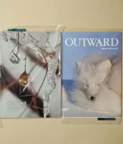 新品 モンベル 2023 会員カタログ イベント OUTWARD 100 101