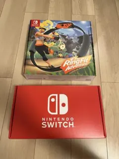 Nintendo Switch 本体　リングフィットセット SDカード付き
